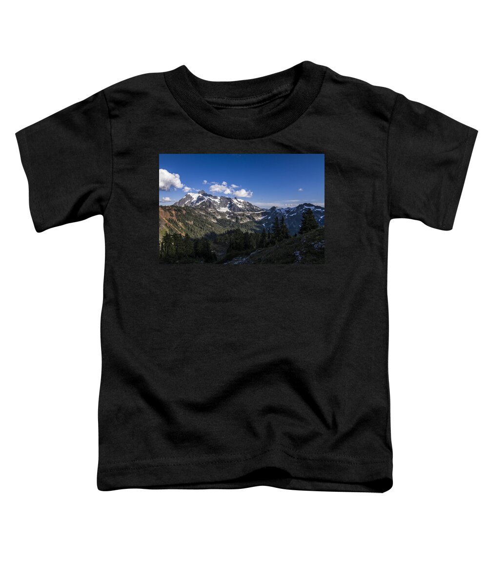 Cascades Toddler T-Shirt featuring the photograph Mt Shuksan by Albert Seger