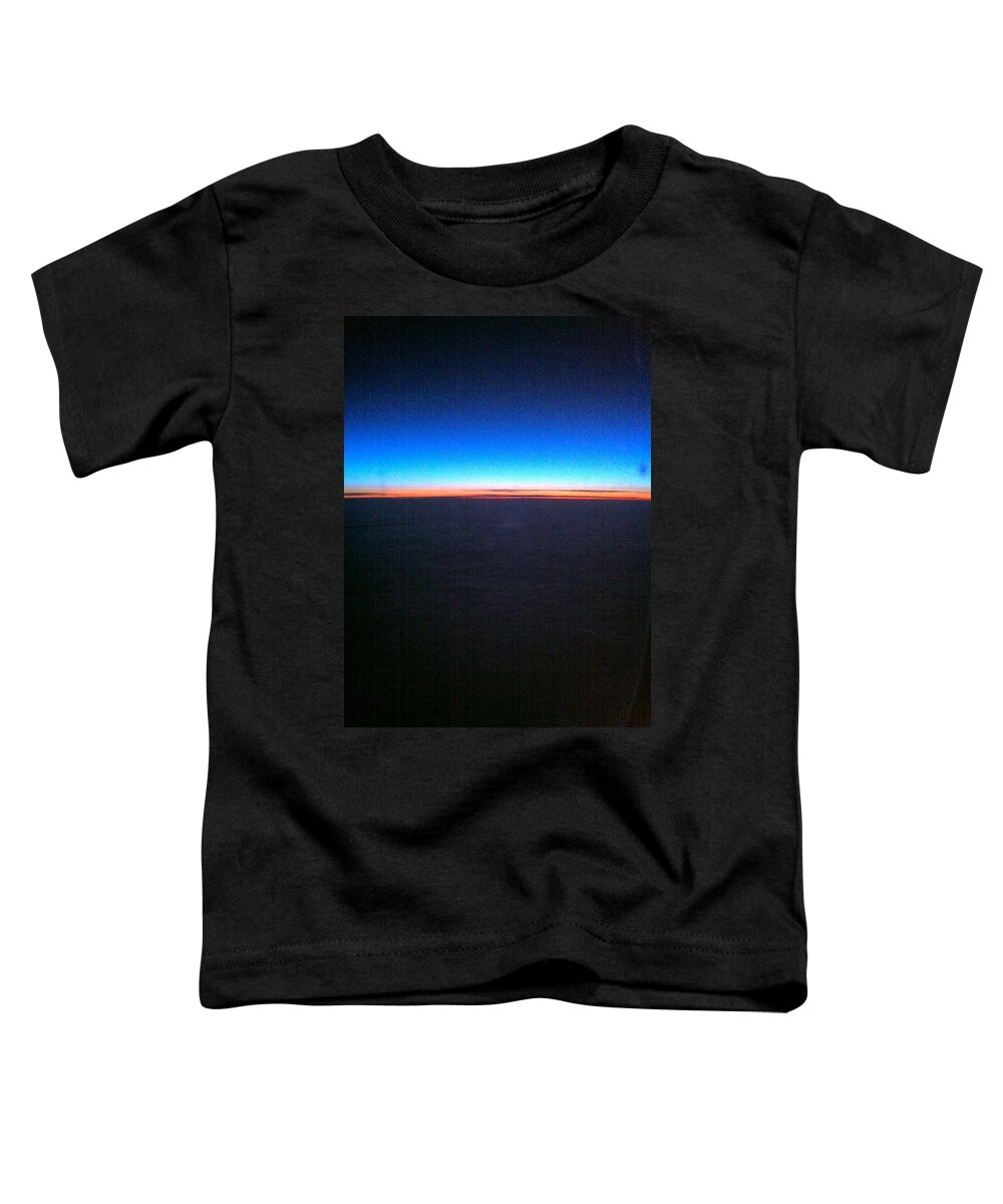 Contemporary Toddler T-Shirt featuring the photograph Rainbow Atlantic by Kathy Corday