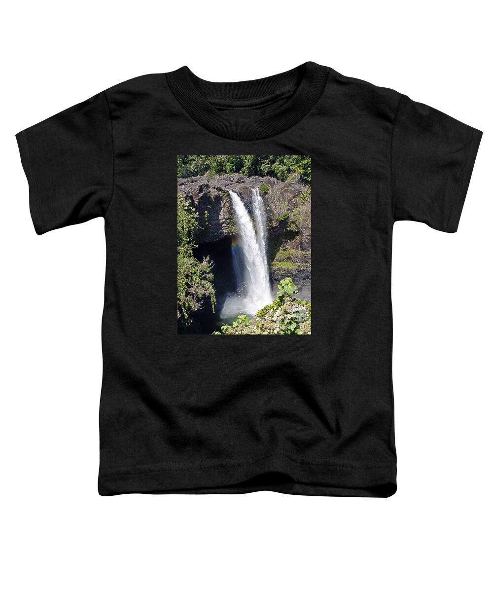 Fine Art Photography Toddler T-Shirt featuring the photograph Rainbow Falls II by Patricia Griffin Brett