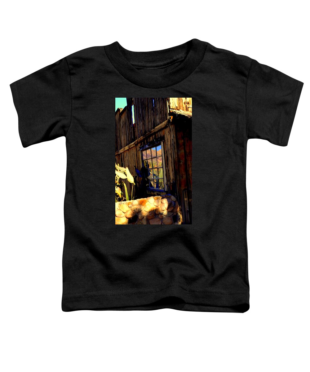 Old Town Toddler T-Shirt featuring the photograph Reflection by Diane montana Jansson