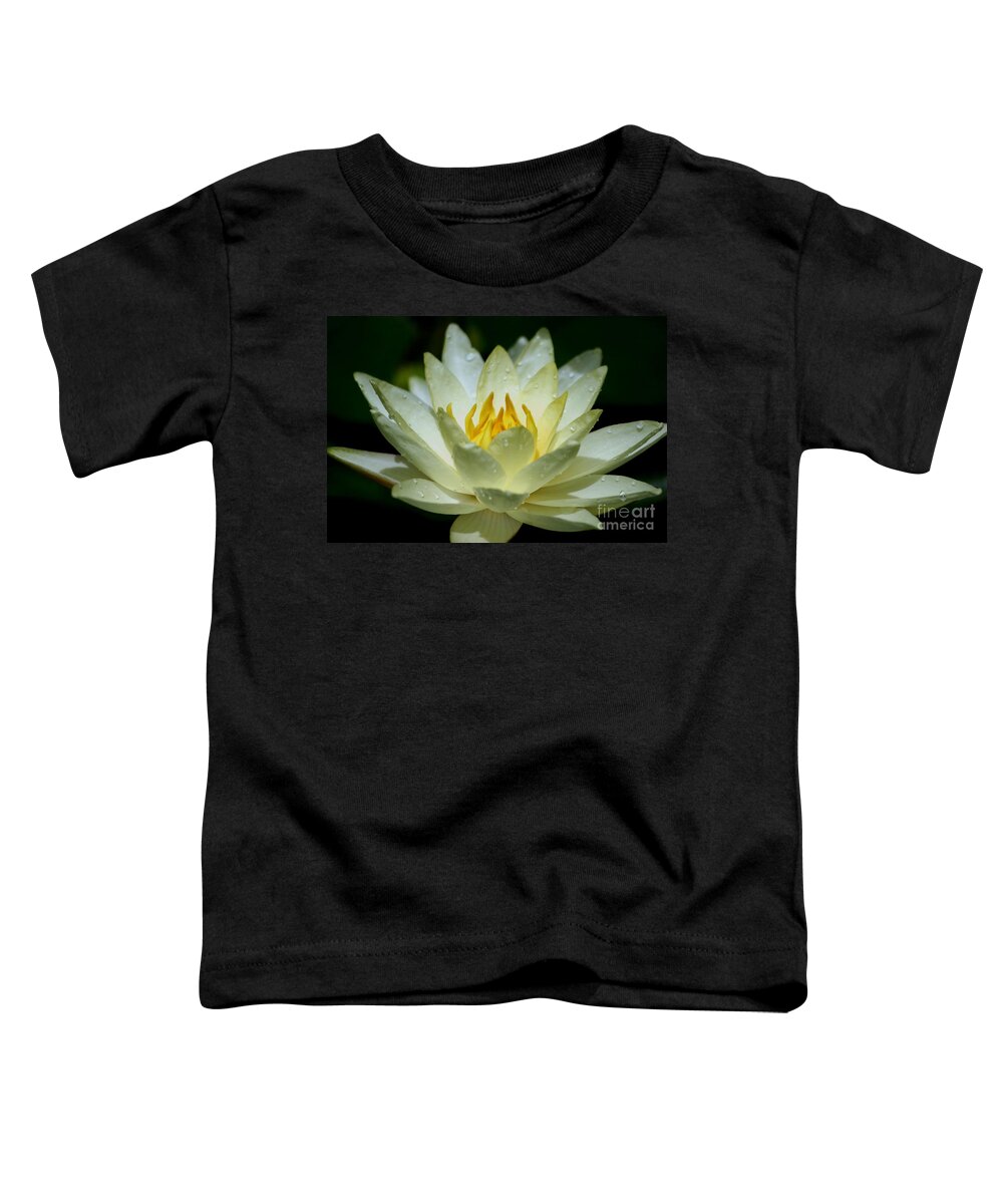 Floral Toddler T-Shirt featuring the photograph Sunshine Water Lily by Living Color Photography Lorraine Lynch