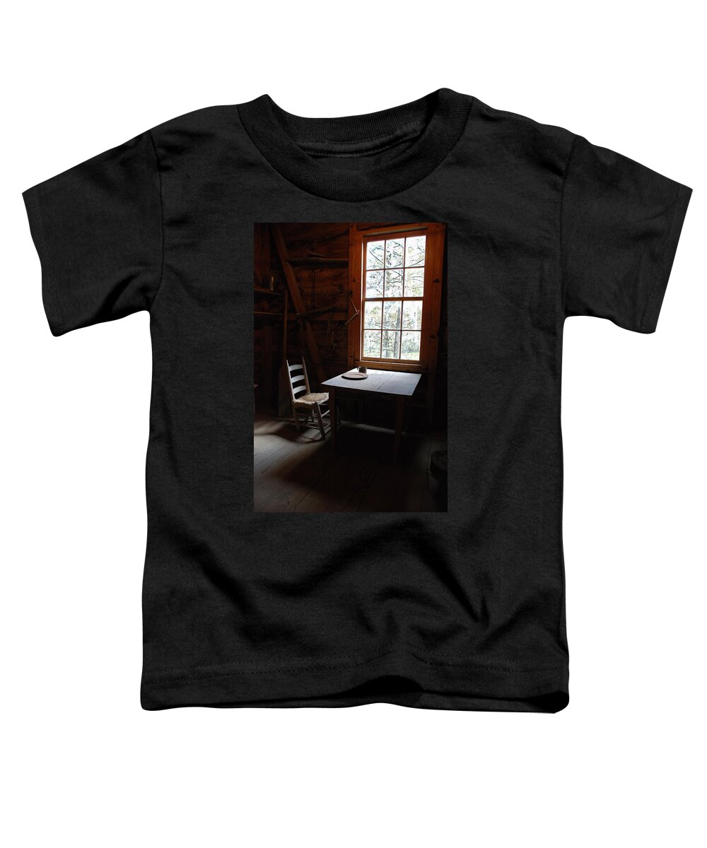 Louisiana Toddler T-Shirt featuring the photograph Table For One by Ron Weathers