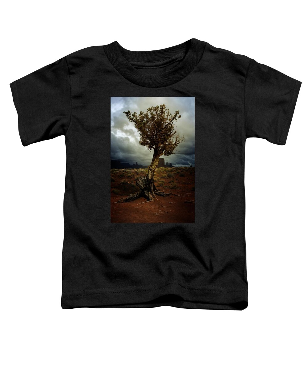 Tree Toddler T-Shirt featuring the photograph The Tree by Ellen Heaverlo