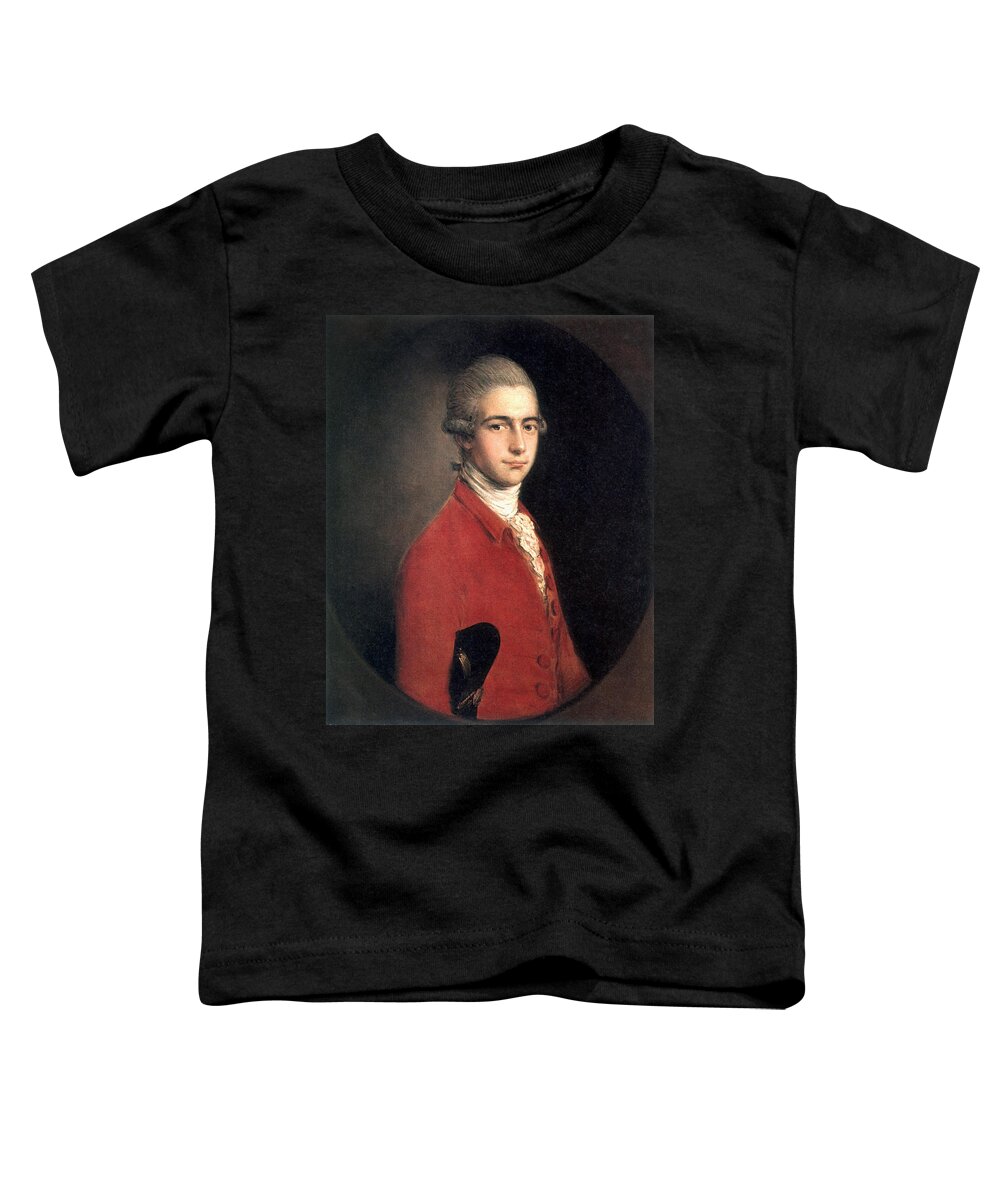 18th Century Toddler T-Shirt featuring the photograph Thomas Linley The Younger by Granger