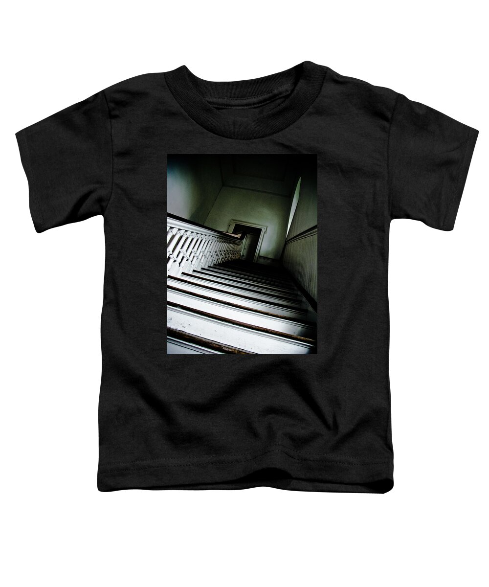 Charleston Toddler T-Shirt featuring the photograph Upstairs by Jessica Brawley