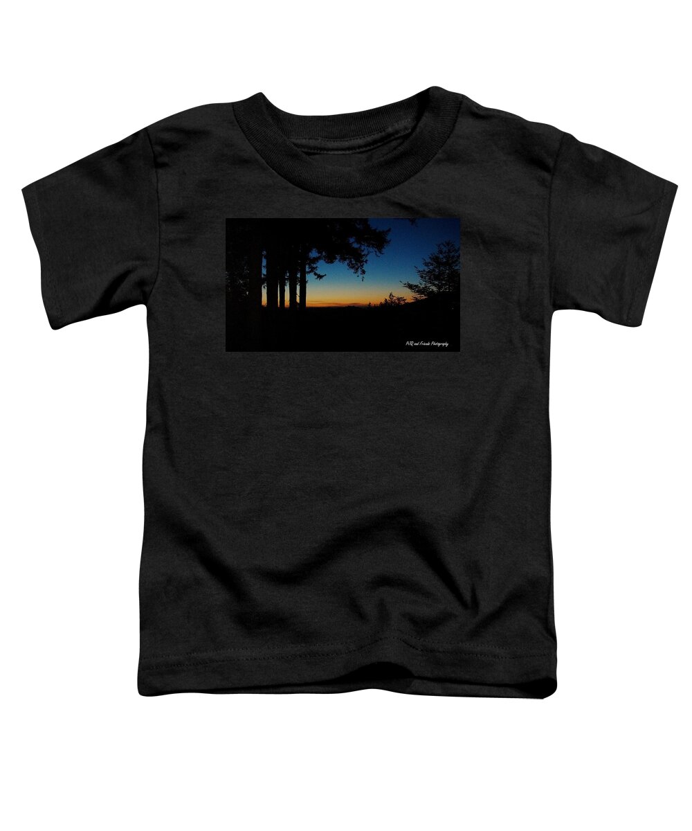 Pfeiffer Beach Toddler T-Shirt featuring the photograph 'Ventana Sunset' by PJQandFriends Photography