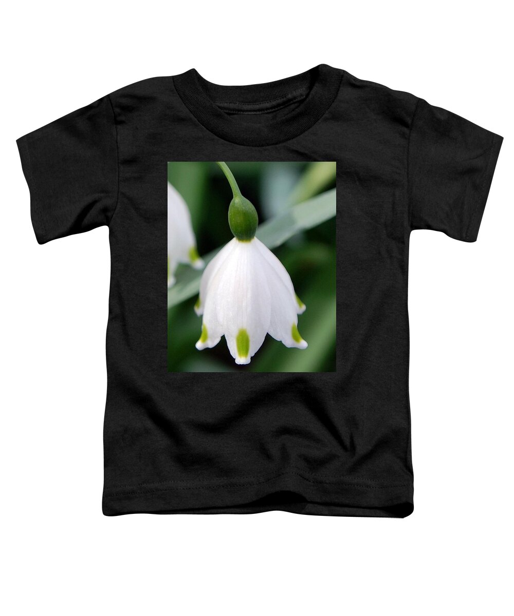 Bell Flower Toddler T-Shirt featuring the photograph Bell Flower by Amy Fose
