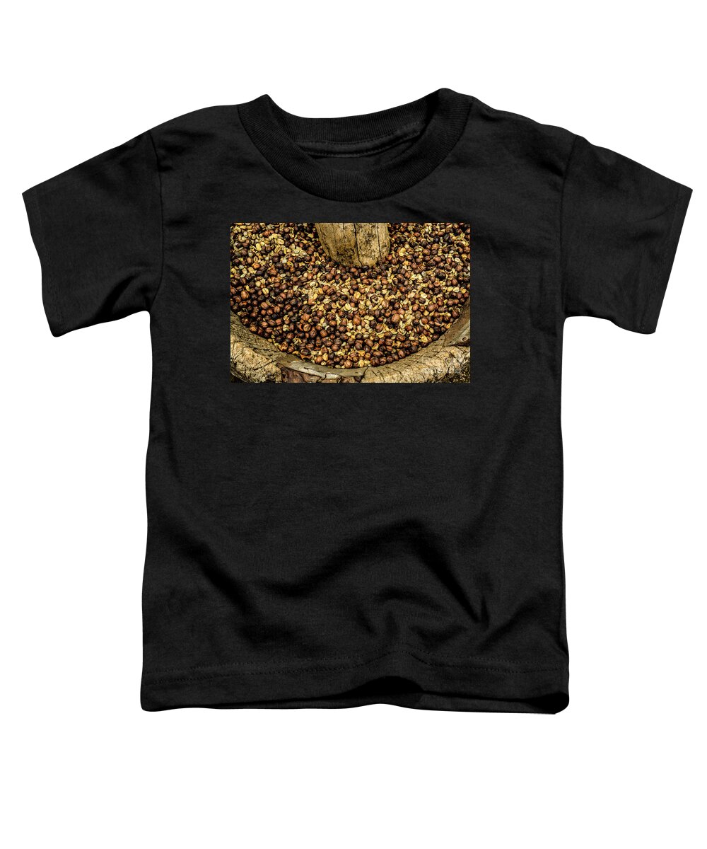 Coffee Toddler T-Shirt featuring the photograph Coffee2. Costa Rica by Ksenia VanderHoff