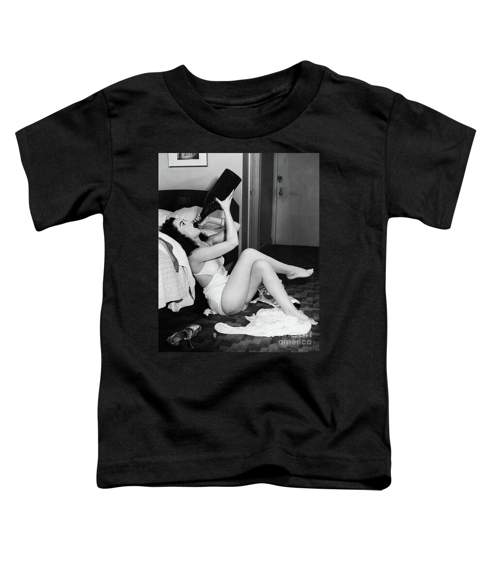 Prohibition Toddler T-Shirt featuring the photograph Drink up by Jon Neidert