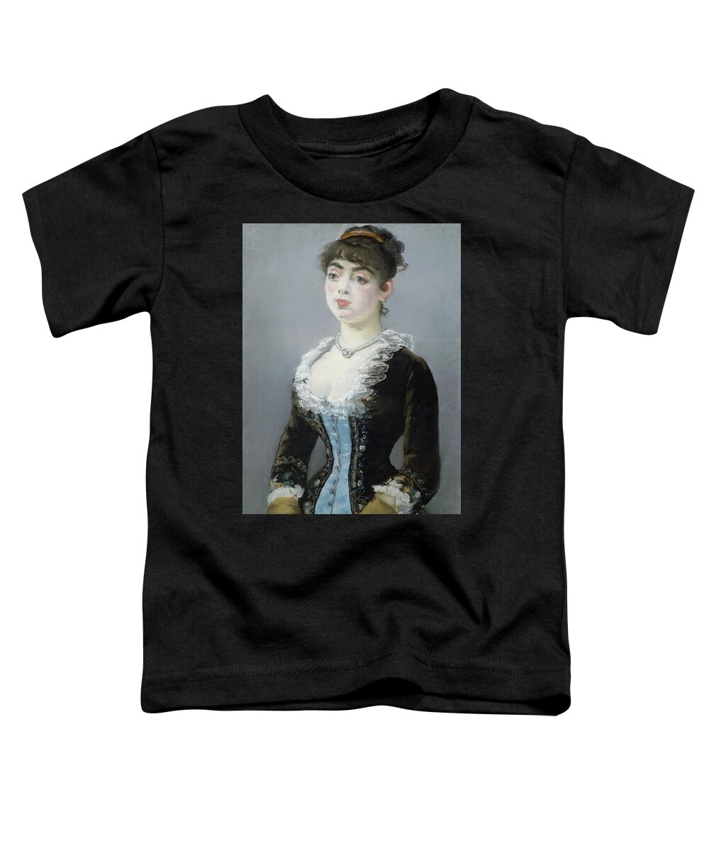 Manet Toddler T-Shirt featuring the painting Madame Michel-Levy #1 by Edouard Manet