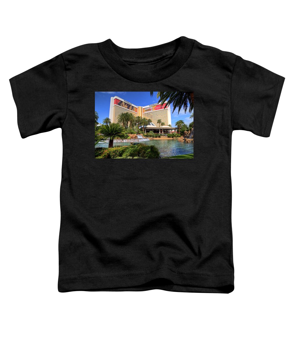 Mirage Toddler T-Shirt featuring the photograph The Mirage #1 by Ricky Barnard