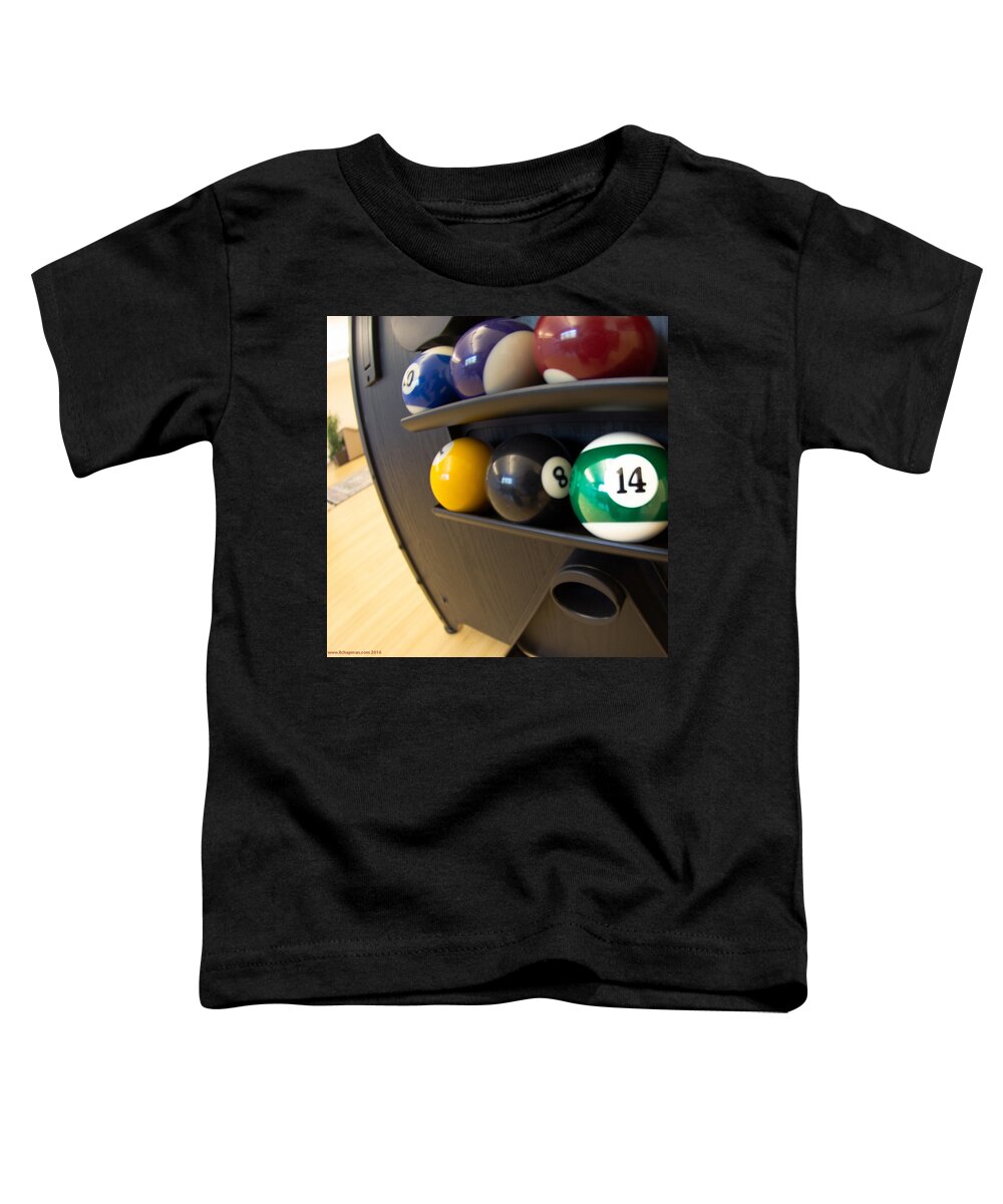 Pool Toddler T-Shirt featuring the photograph 14 by Lora Lee Chapman