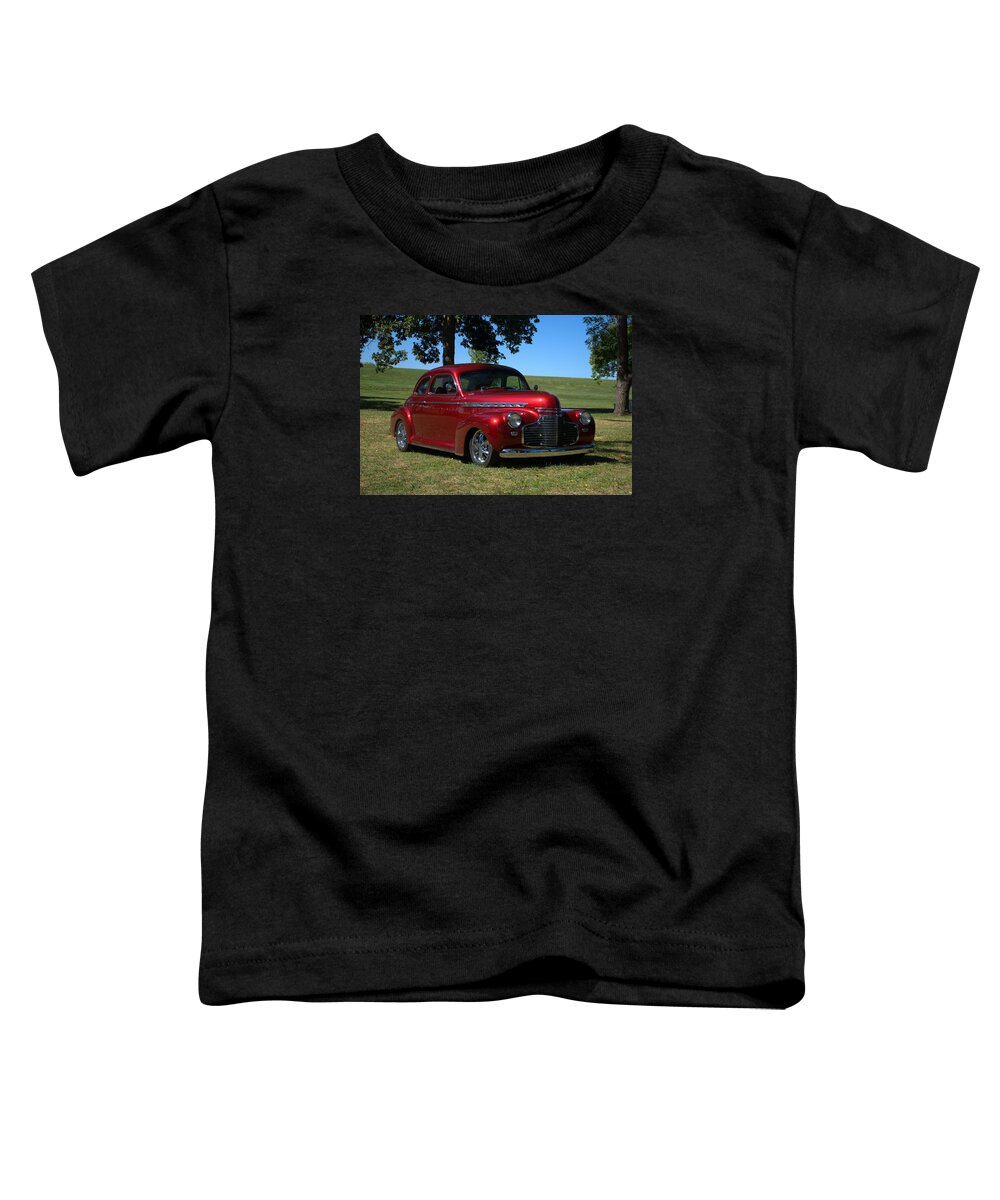 1941 Toddler T-Shirt featuring the photograph 1941 Chevrolet Custom Street Rod by Tim McCullough