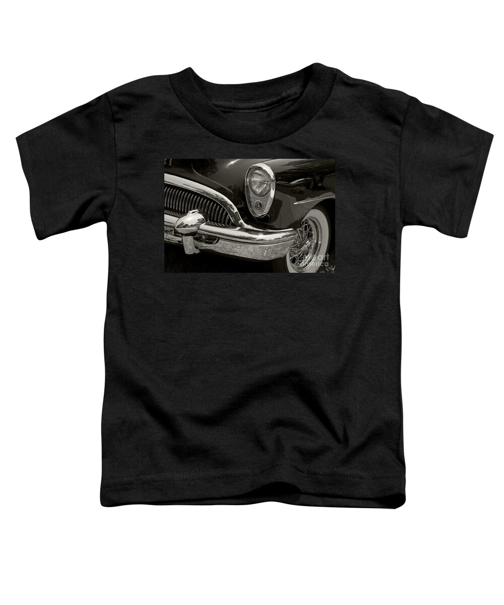 Classic Toddler T-Shirt featuring the photograph 1954 Buick Roadmaster by Dennis Hedberg