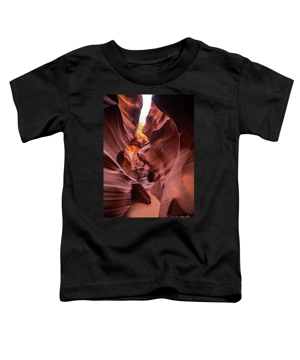 Abstract Toddler T-Shirt featuring the photograph Antelope Canyon #2 by JR Photography