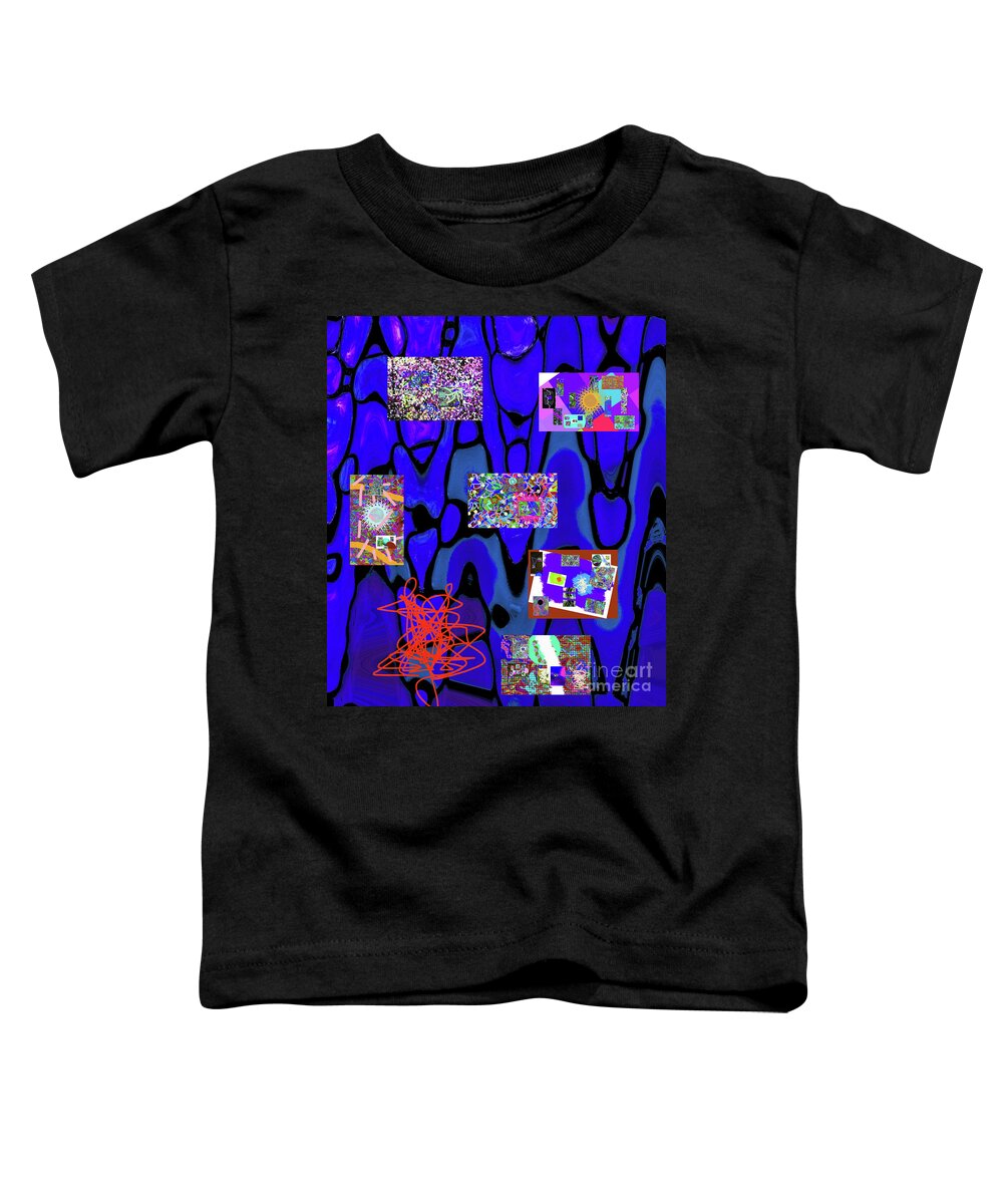 Walter Paul Bebirian Toddler T-Shirt featuring the digital art 4-29-2015kabcdefghi by Walter Paul Bebirian
