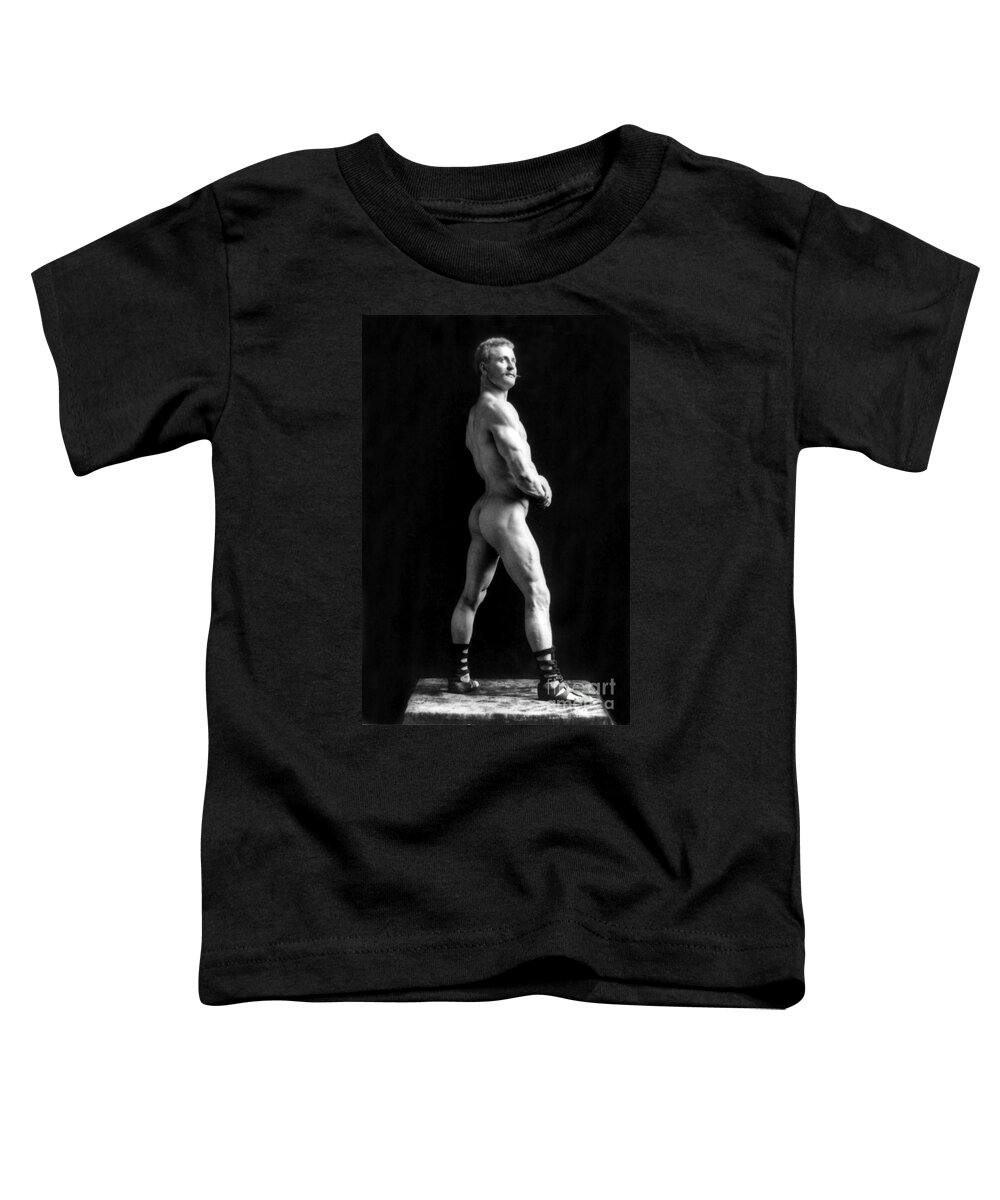 Erotica Toddler T-Shirt featuring the photograph Eugen Sandow, Father Of Modern #4 by Science Source