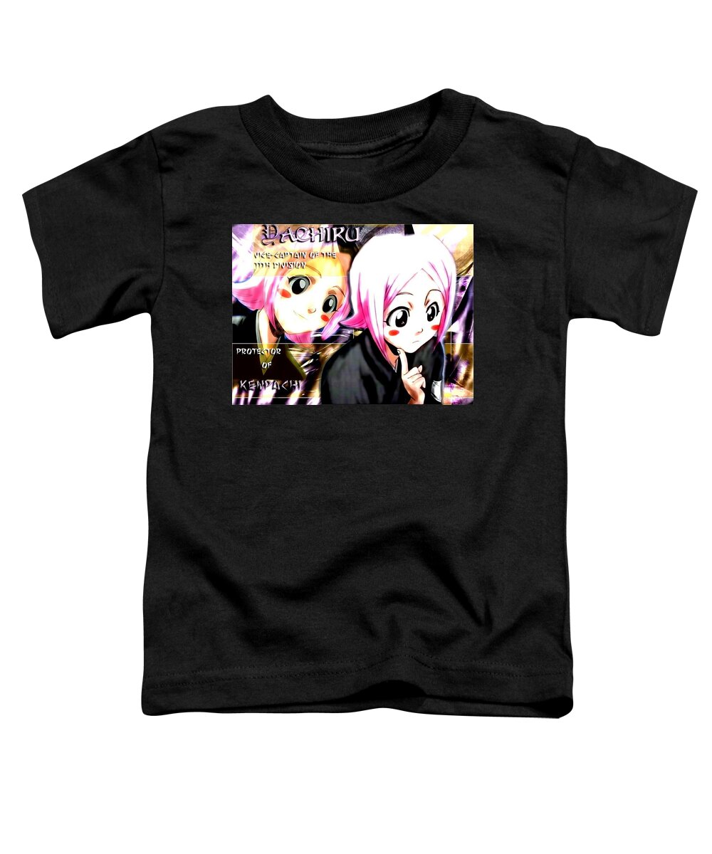 Bleach Toddler T-Shirt featuring the digital art Bleach #58 by Maye Loeser