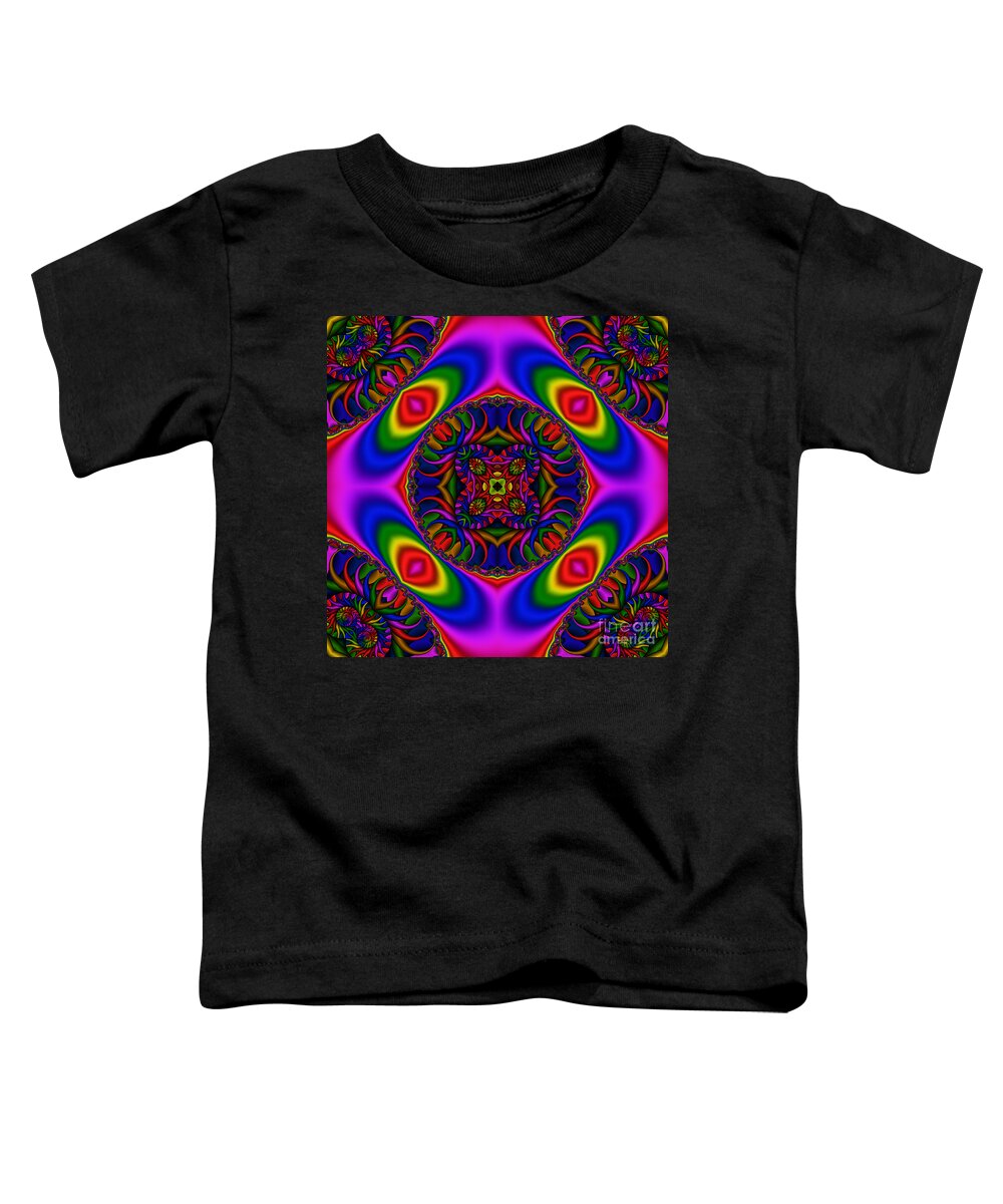 Abstract Toddler T-Shirt featuring the digital art Abstract 616 by Rolf Bertram