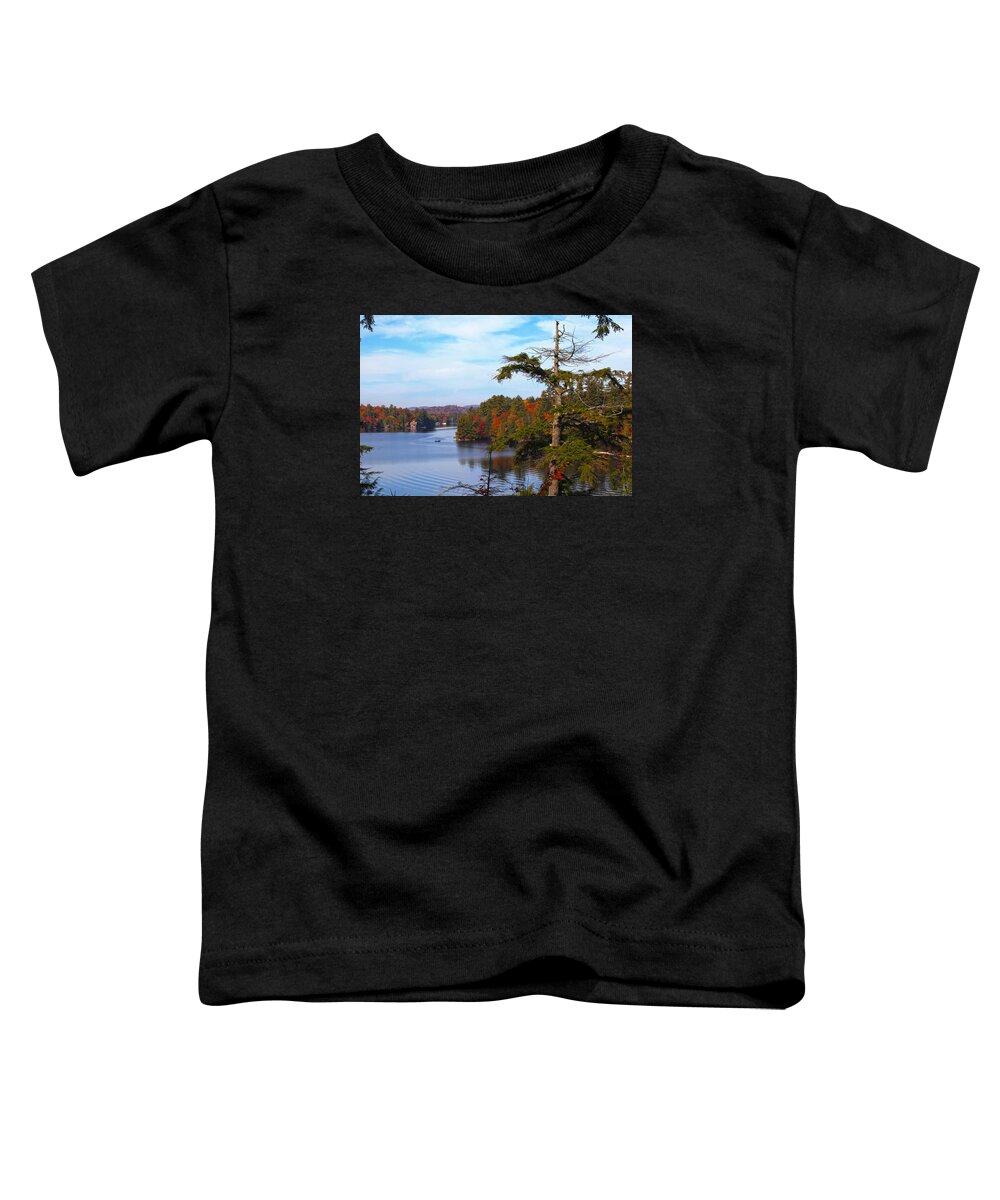 Adirondack Toddler T-Shirt featuring the photograph Adirondack View by Robert Och