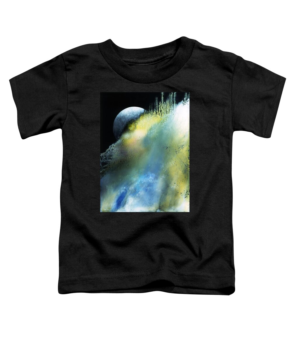 Spiritual Toddler T-Shirt featuring the painting Apollo by Lee Pantas