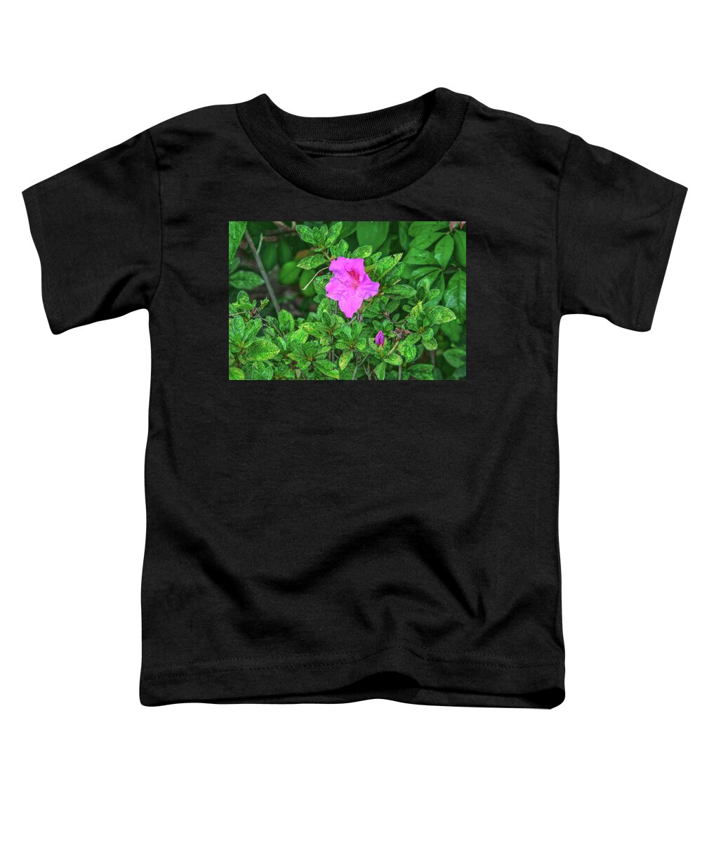 Azaleas Toddler T-Shirt featuring the photograph Art Enables Us To Find Ourselves And Lose Ourselves At The Same Time. by Bijan Pirnia