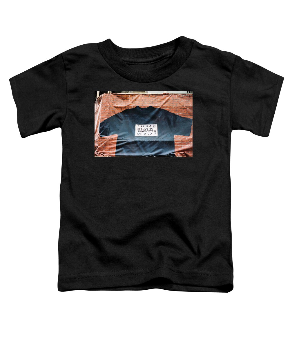 Color Toddler T-Shirt featuring the photograph Art Shirt by Frank DiMarco