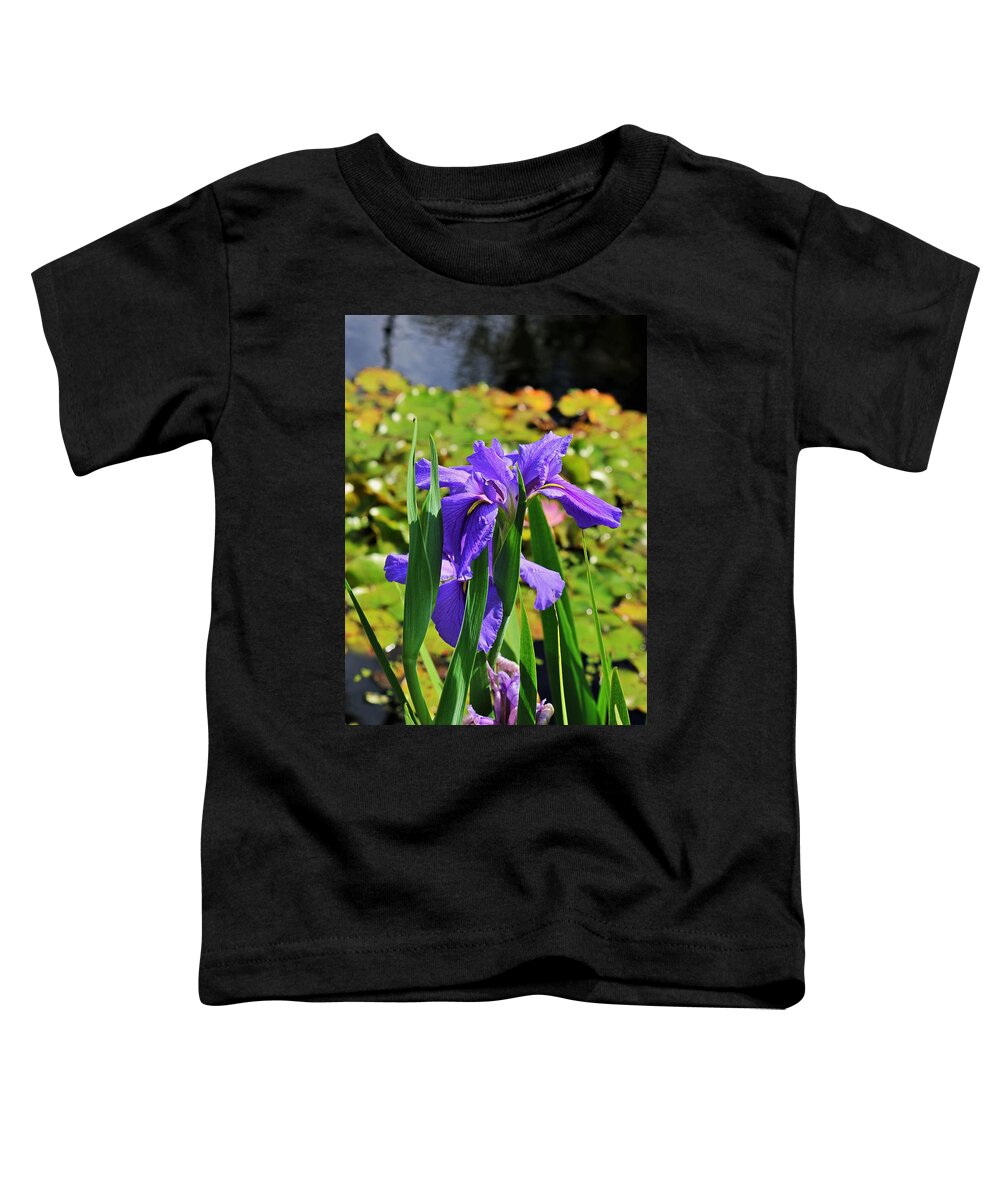 Blue Toddler T-Shirt featuring the photograph As the Angels Sing by Michiale Schneider
