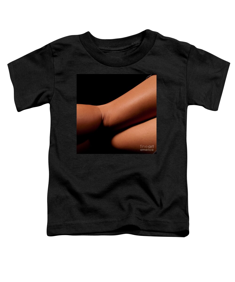 Portrait Toddler T-Shirt featuring the photograph Asian Girl Knees 1284627 by Rolf Bertram