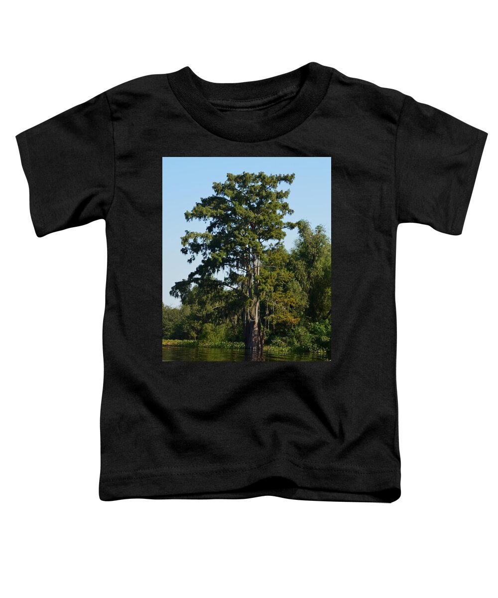 Tree Toddler T-Shirt featuring the photograph Atchafalaya Basin 11 Southern Louisiana by Maggy Marsh