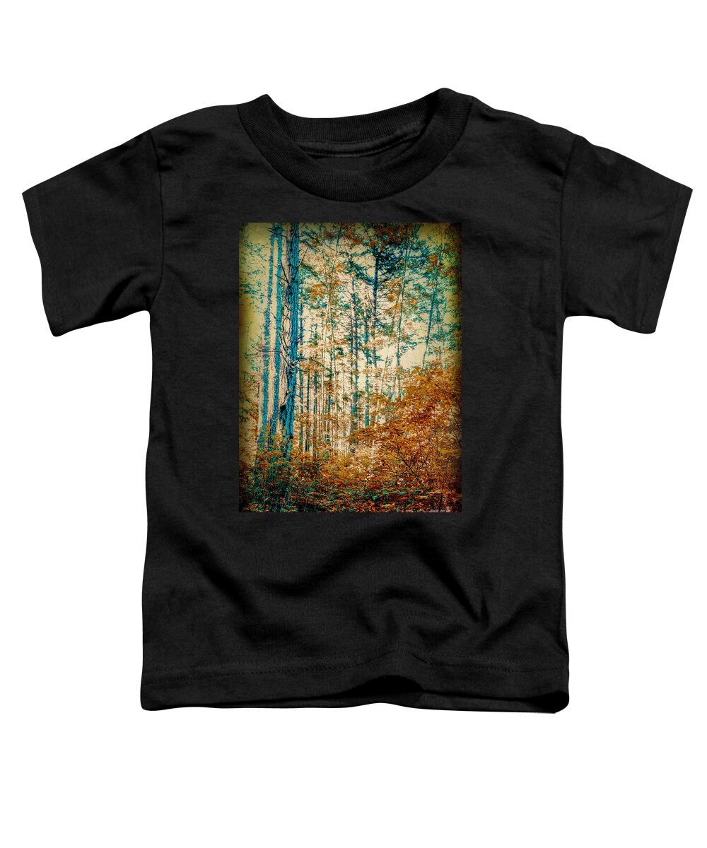 Tress Toddler T-Shirt featuring the photograph Autumn Colors by Barry Weiss