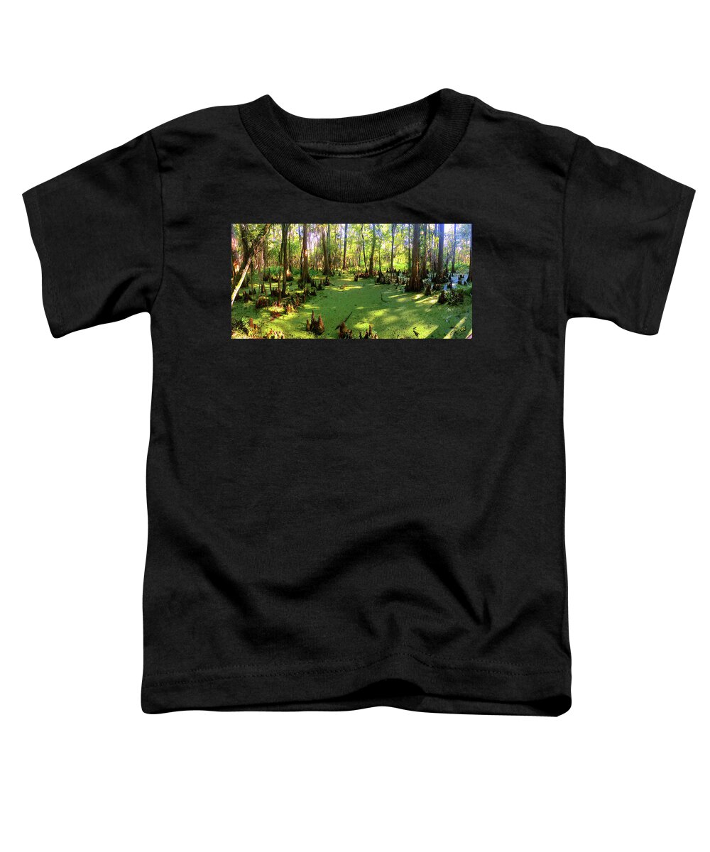 Bayous Toddler T-Shirt featuring the photograph Bayou Country by CHAZ Daugherty