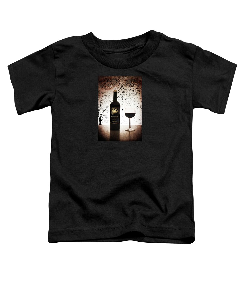 Fine Art Photography Toddler T-Shirt featuring the photograph Beseiged by John Strong