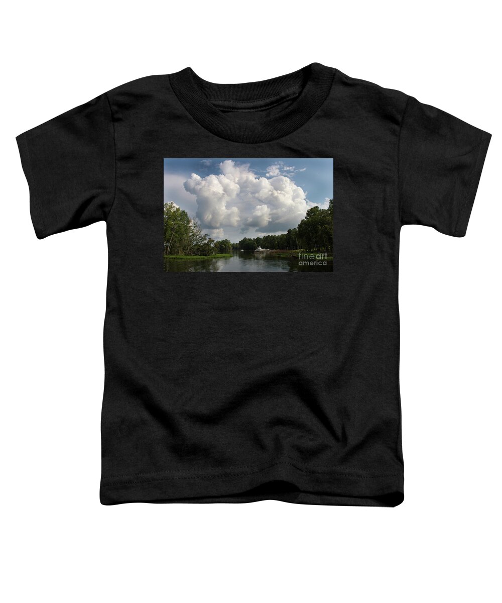 Scenic Toddler T-Shirt featuring the photograph Big Sky by Skip Willits