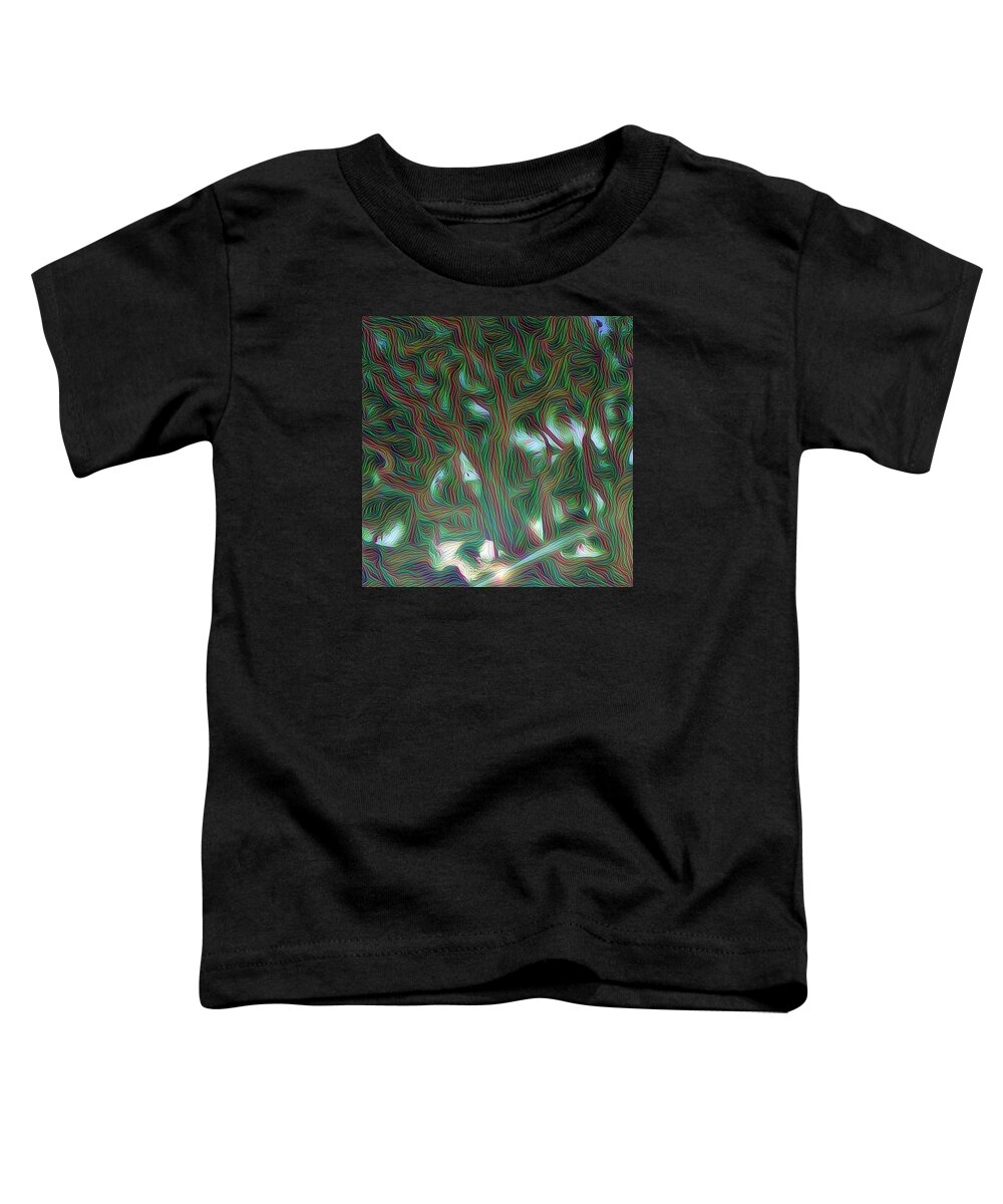 Abstract Toddler T-Shirt featuring the photograph Branches by Jenny Revitz Soper