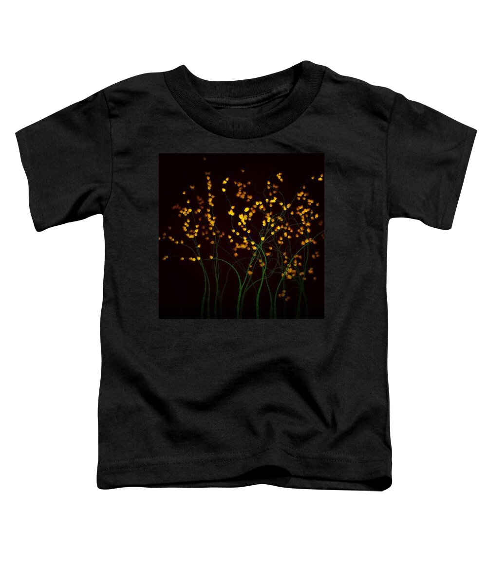 Abstract Toddler T-Shirt featuring the photograph Bright Against The Night Black Sky by Nick Heap