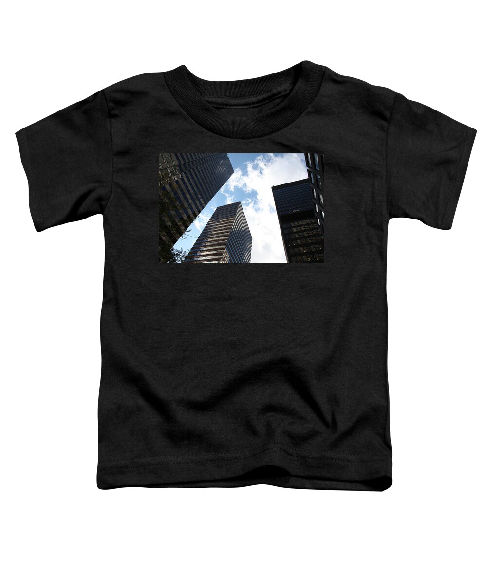 New York City Toddler T-Shirt featuring the photograph Building View 9 by Terry Wallace
