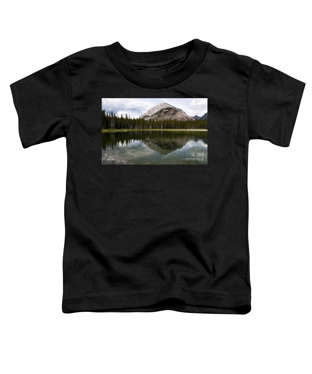 Buller Pond Toddler T-Shirt featuring the photograph Buller Pond in the Kananaskis by Vivian Christopher
