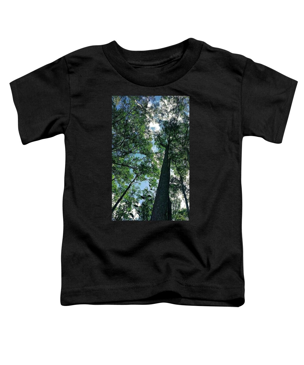 Landscape Toddler T-Shirt featuring the photograph Bush Trees by Michael Blaine