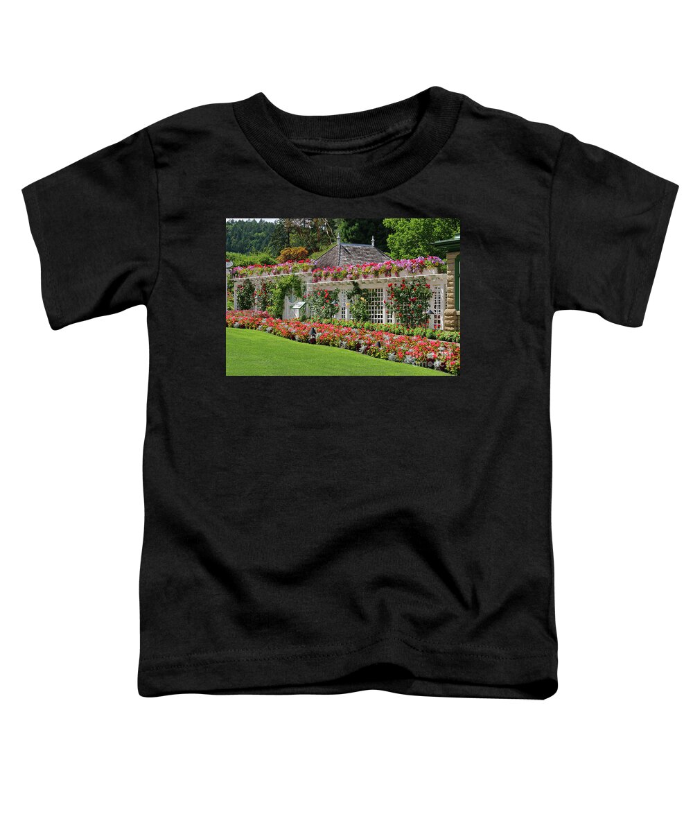 Butchart Gardens Toddler T-Shirt featuring the photograph Butchart Gardens 2788 by Jack Schultz