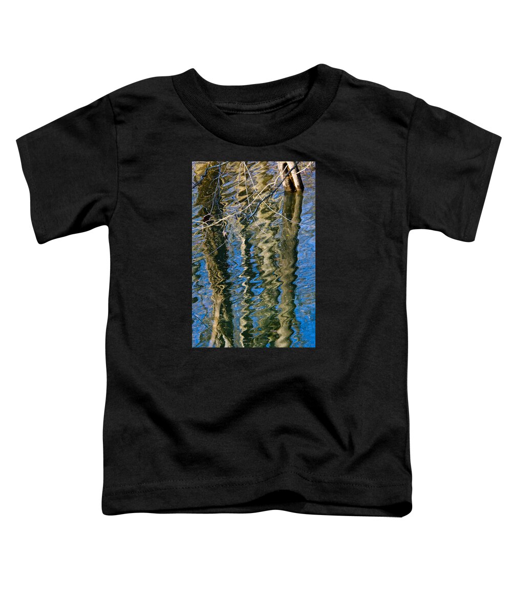 American Toddler T-Shirt featuring the photograph C and O Abstract by Brian Green