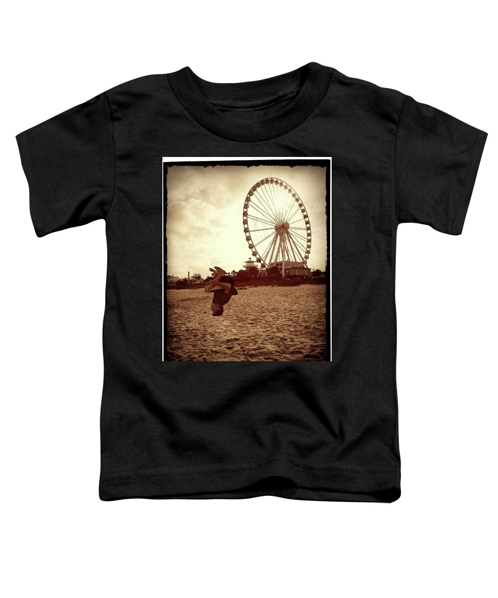 Kelly Hazel Toddler T-Shirt featuring the photograph Carnival by Kelly Hazel