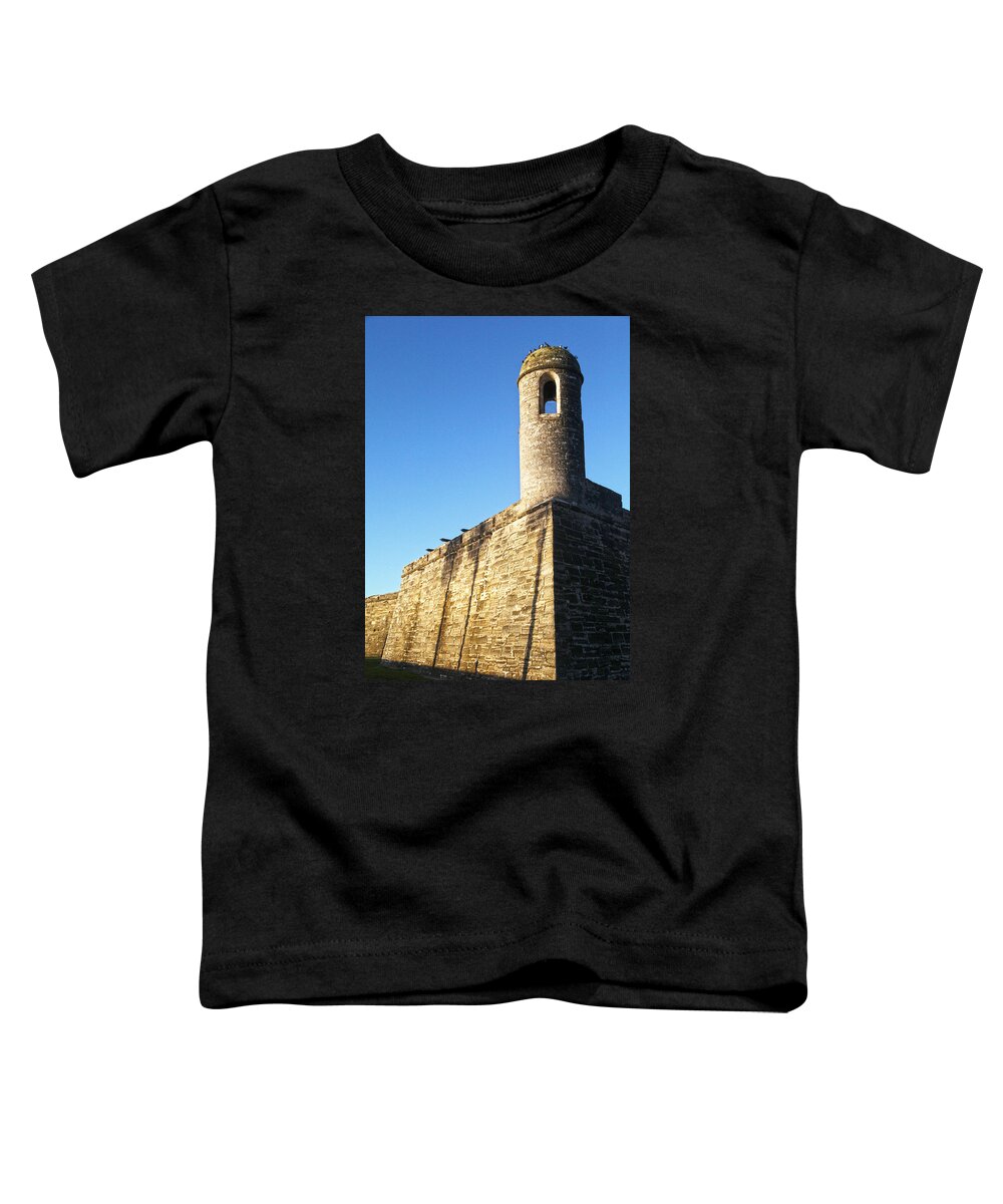 St Augustine Toddler T-Shirt featuring the photograph Castello by Robert Och