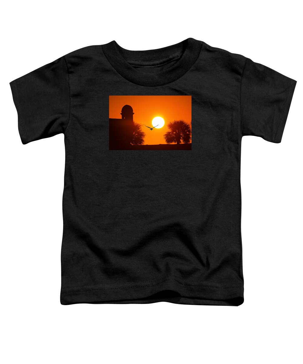 Fort Toddler T-Shirt featuring the photograph Castillio de San Marcos by Robert Och