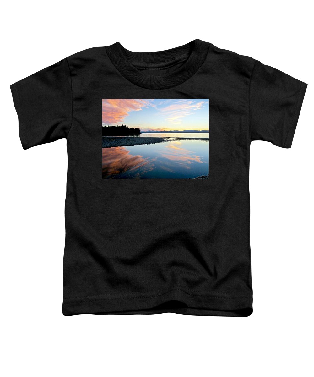 Landscape Toddler T-Shirt featuring the photograph Charlotte Beach by Mike Reilly