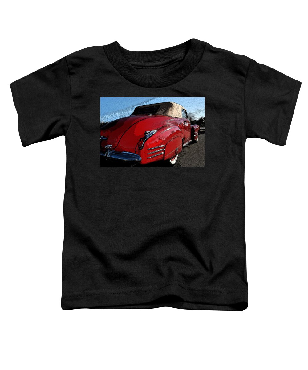 1941 Cadillac Toddler T-Shirt featuring the photograph Cherry Bomb by James Rentz