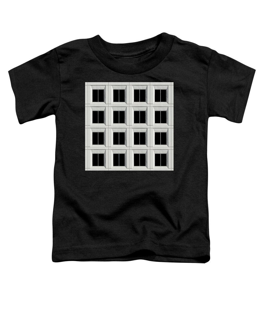 Urban Toddler T-Shirt featuring the photograph Square - City Grid 8 by Stuart Allen