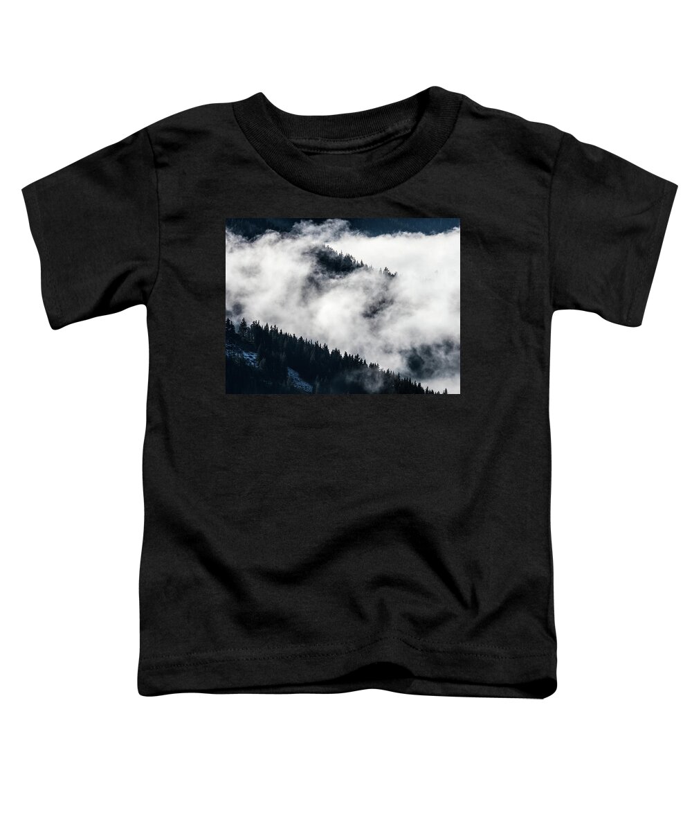 Lake Toddler T-Shirt featuring the photograph Cloud Detail by Martin Gollery