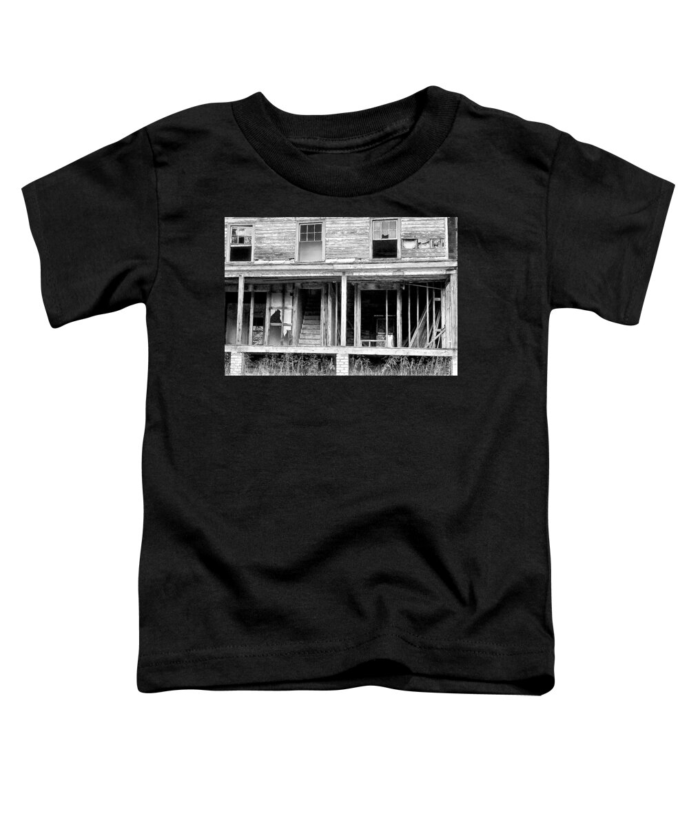 Stairs Toddler T-Shirt featuring the photograph Cmon In by Jim Harris