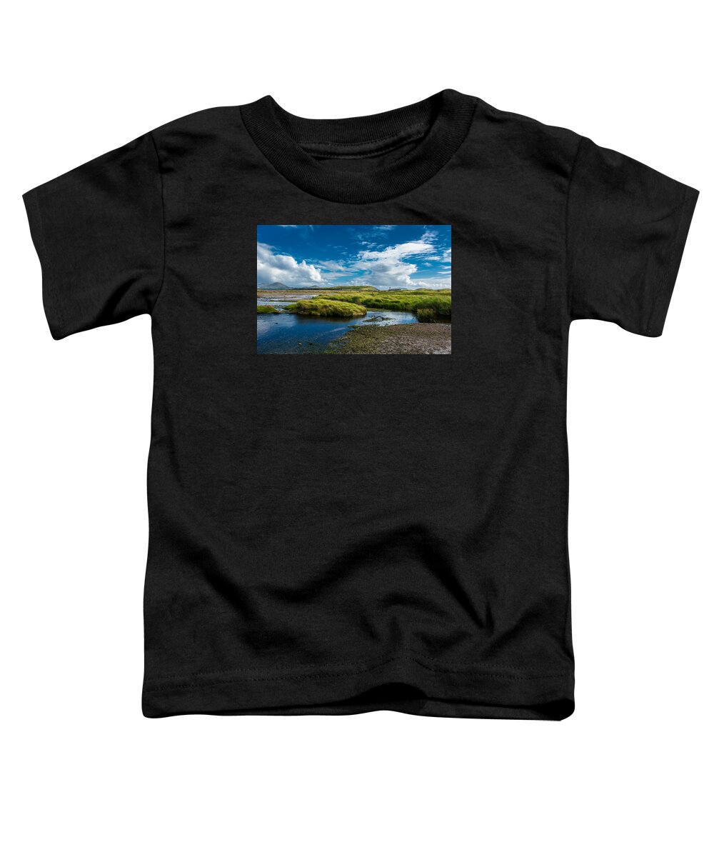 Ireland Toddler T-Shirt featuring the photograph Coastal Landscape in Ireland by Andreas Berthold